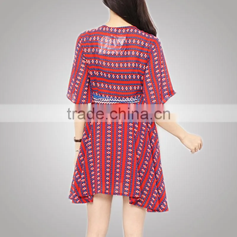 Best Price Fashion Women Sexy Latest Design Guinea Brocade Dress Direct Factory