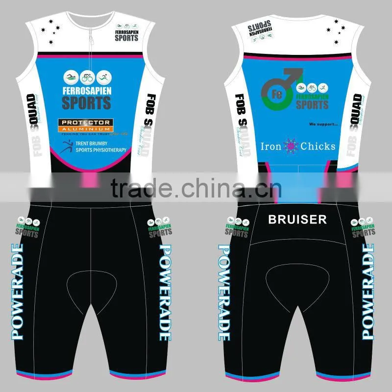 2013 Custom Design triathlon suits/triathlon wear