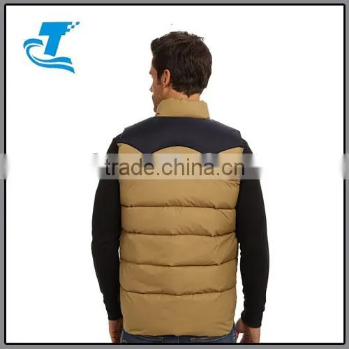 Winter Outdoor Goose Down Mens Sleeveless Vest