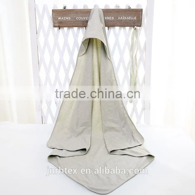 Trade assurance plain organic baby bamboo swaddle blanket