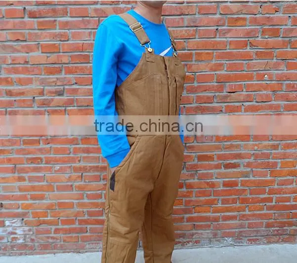 OEM Service High Quality Cheap mens canvas overalls pants wholesale
