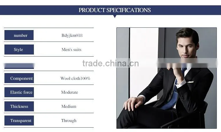 Office Uniform Designs Men Stylish Black Suit