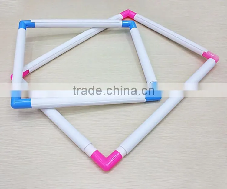 High Quality PVC Colorful Embroidery Hoop, Plastic Hoop For embroidery, Textile Round Hoop