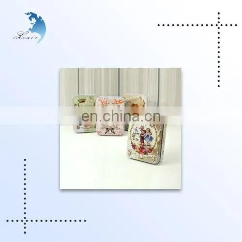 Wholesale Zakka Smart Small Scented Tea Tin Canister Food Storage Boxes