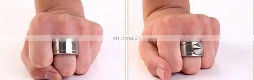 1pc EDC Ring Self-defense Weapon Broken Windows To Escape Tools Fashion Accessory