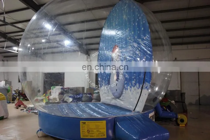 commercial used Advertising Inflatable Snow Globe for sale