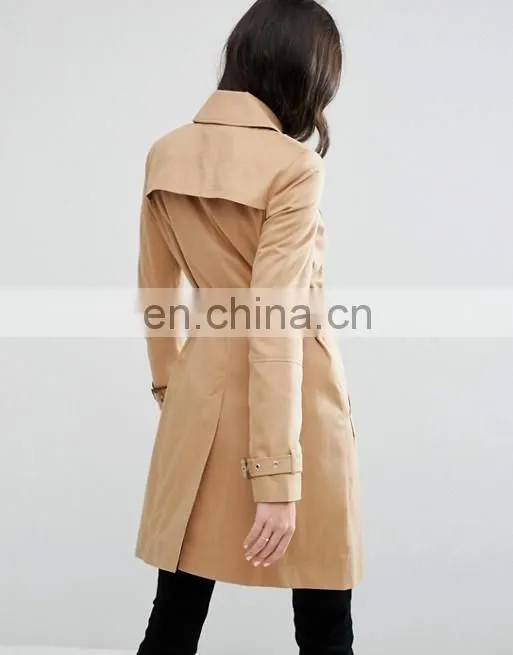 Ladies Fashion women Long Dust Coats