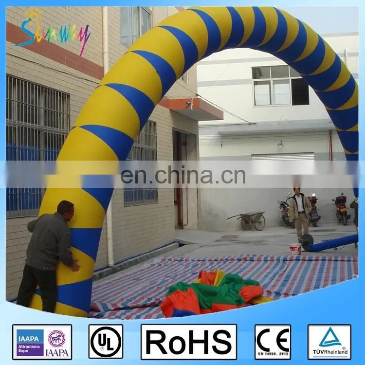 2017 Hot Selling Cheap Custom Inflatable Arch , Inflatable Finish Line Arch