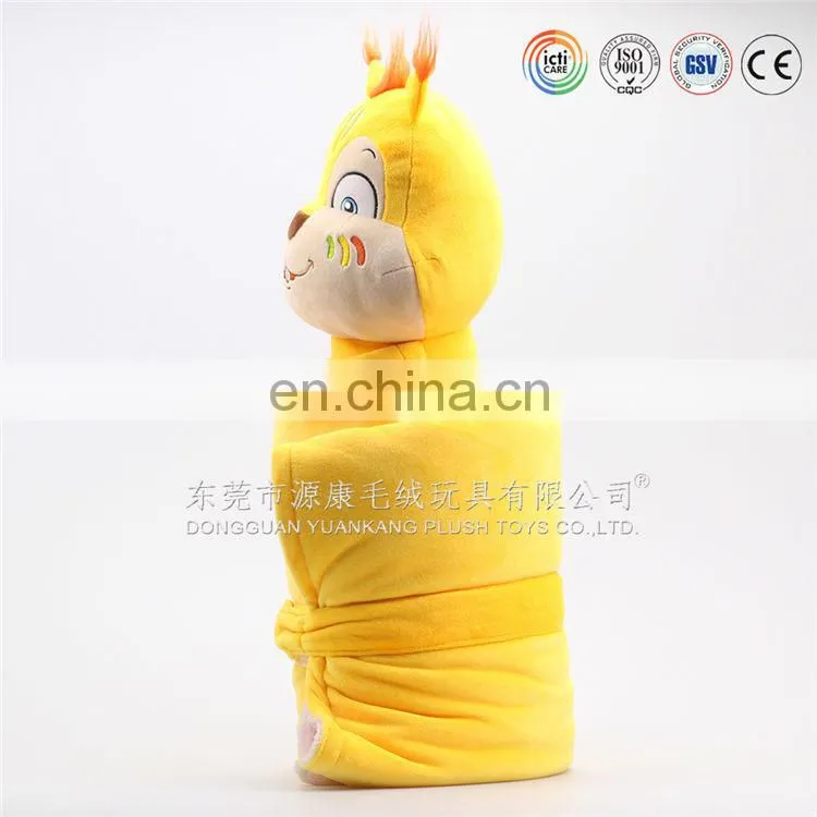 case decorative bear emoji plush pillow