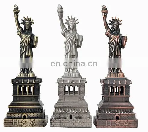 Zinc Alloy antique statue of liberty statue