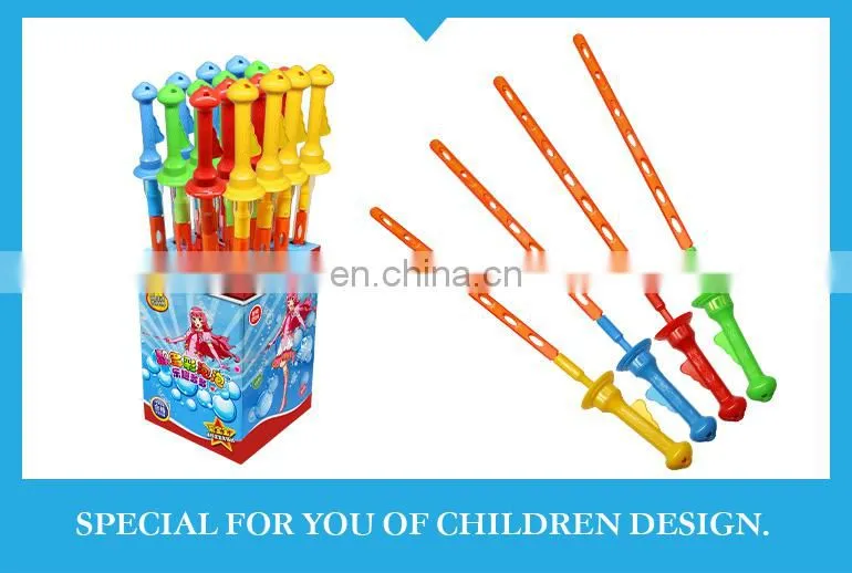 2017 alibaba china toy outdoor game soap bubble stick toys for children