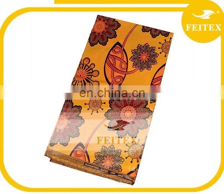 High Quality Super Wax Hollandais Cotton Textile Fabric for African Clothes