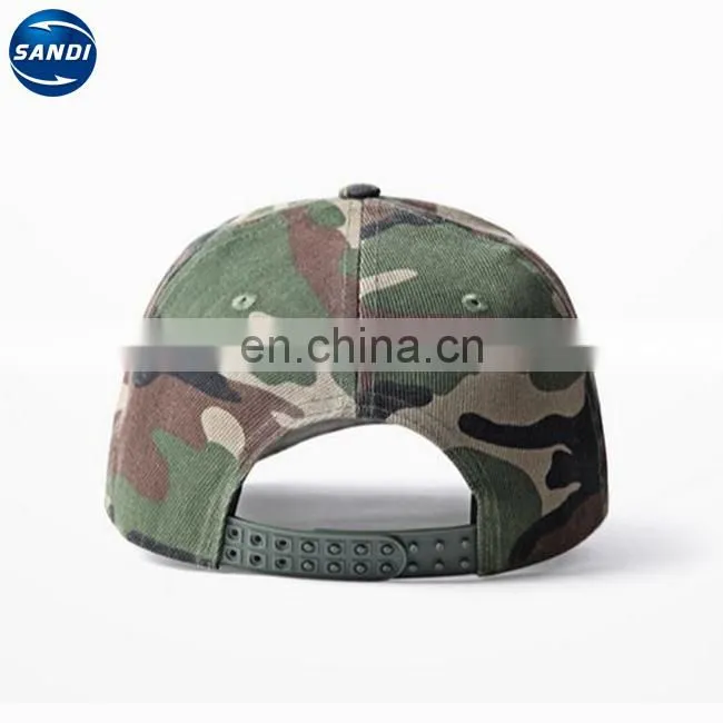 Custom camouflage fabric army military hat