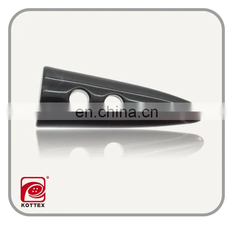 Factory plastic resin toggle button for coat, nickle free & lead free