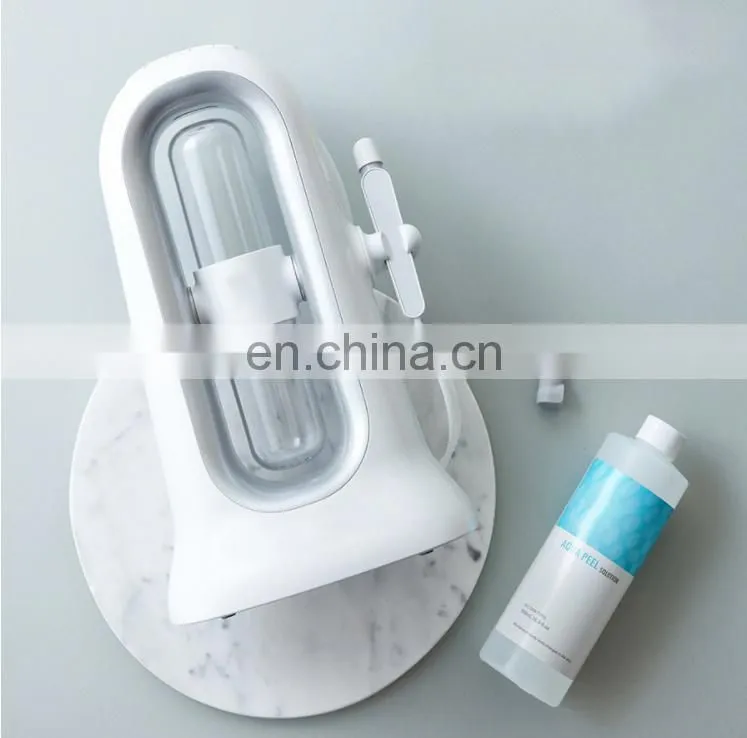 Portable Mini Face Cleaning Hydra Dermabrasion Aqua Peel Facial Machine Cleaning Blackheads For Home Use