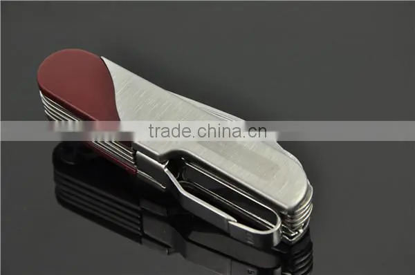 Multipurpose Pocket Knife Electrophoretic Multi Knife Folding Keychain Pocket Knife