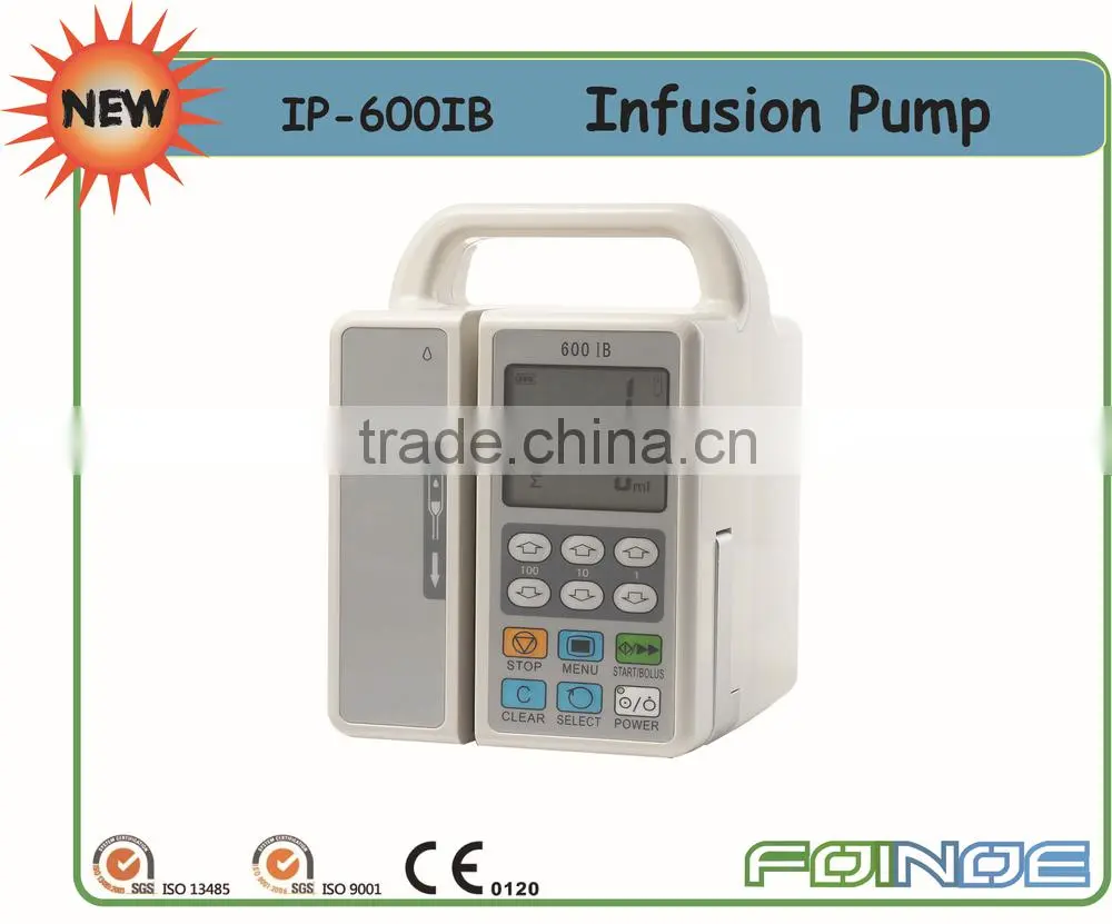 IP-600I CE Approved and hot sale piston infusion pump