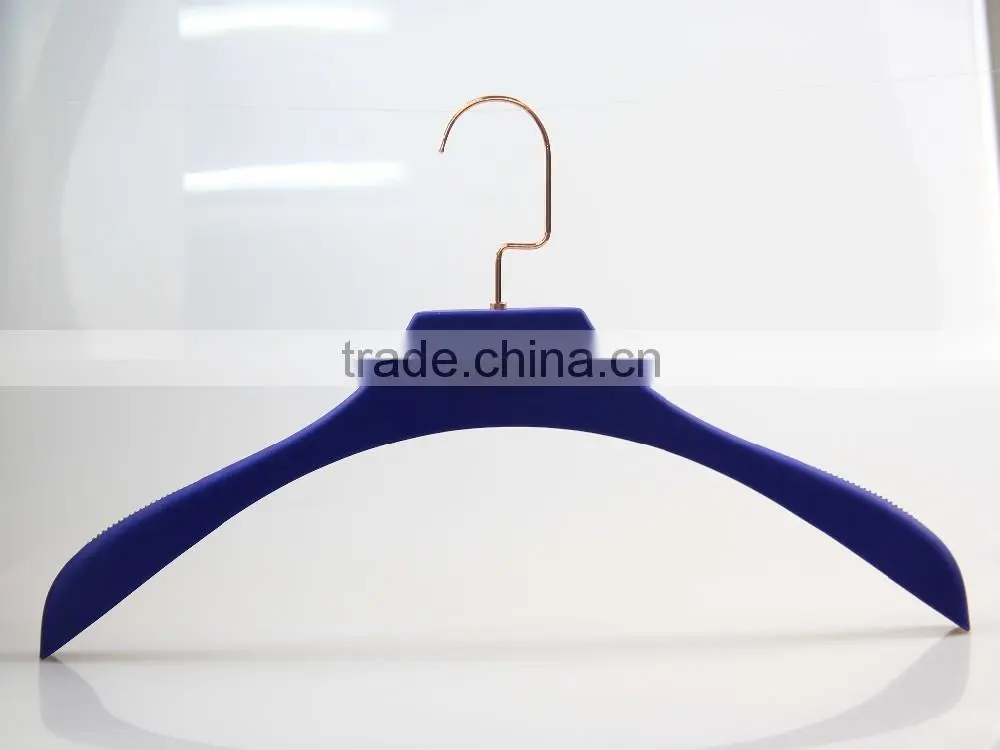 high quality plastic top and bottom hanger for clothes