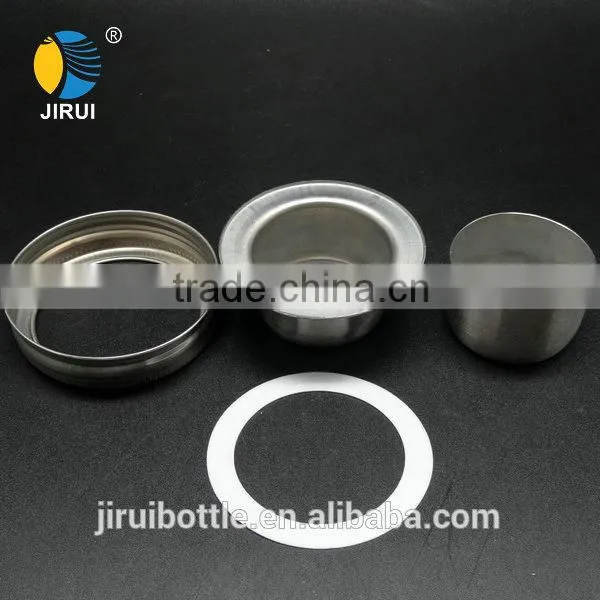 70mm cocktail shaker stainless steel lid