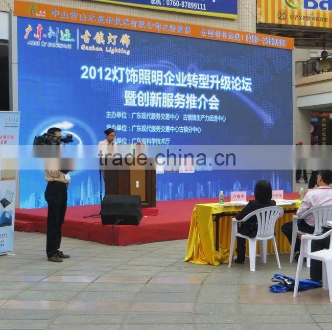 P12 background rental outdoor stage led screen