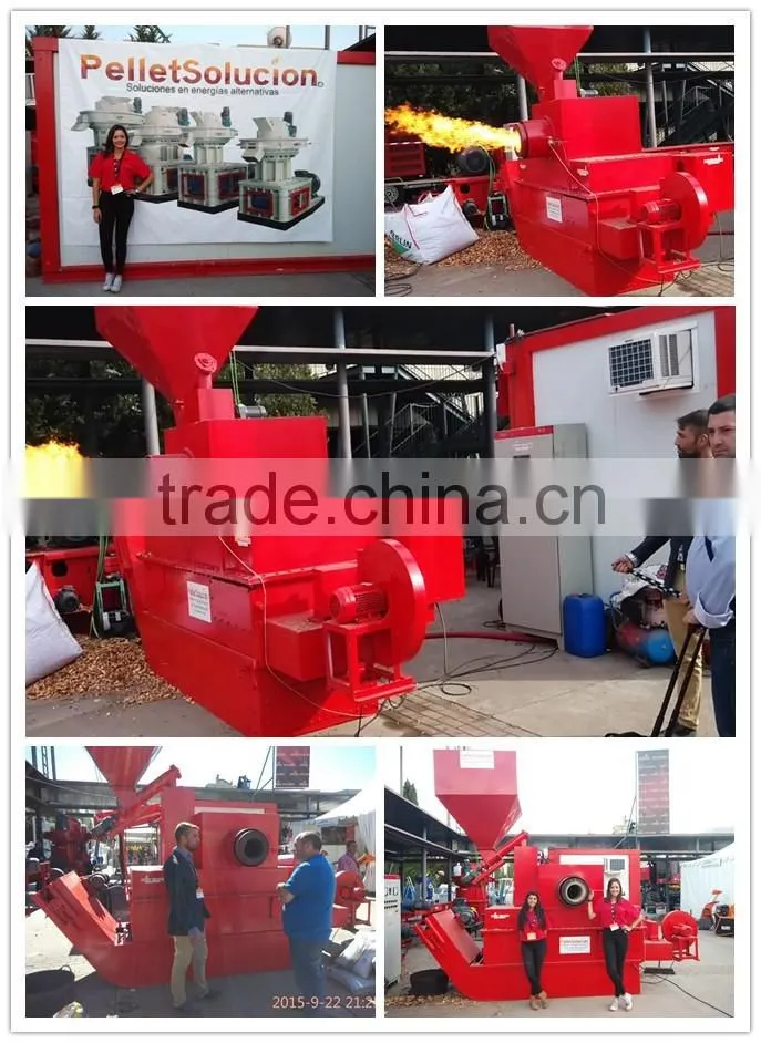 industrial wood pellet burner