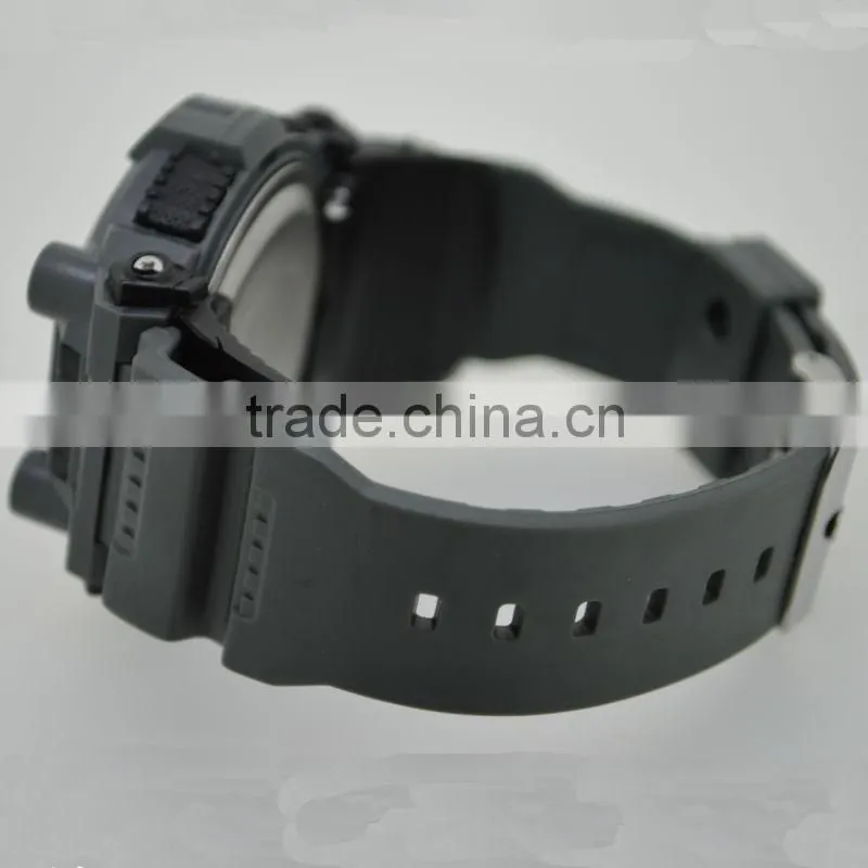 fashion black digital lcd watch for teen boys