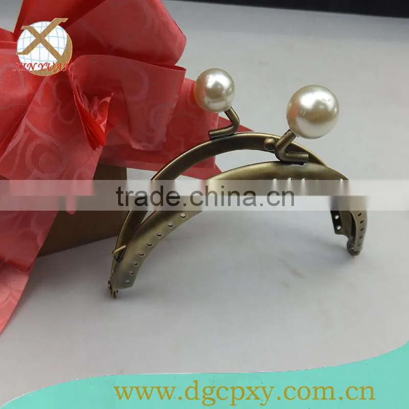 purse metal frame with various color gems