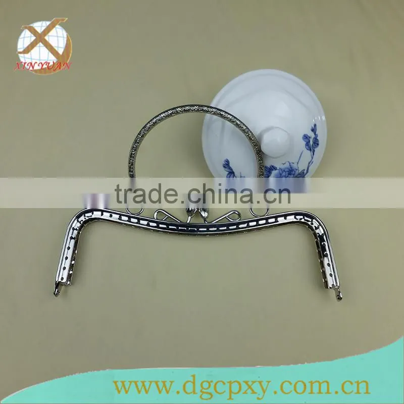 New nickel items handbag handle for ladies purse