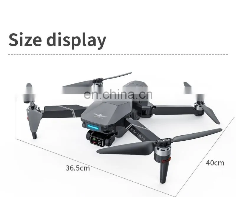 KF101 MAX 3-axis gimbal Drone 3KM Distance GPS 4K optical flow dual camera 5G transmission EIS RC Quadcopter Christmas Gift