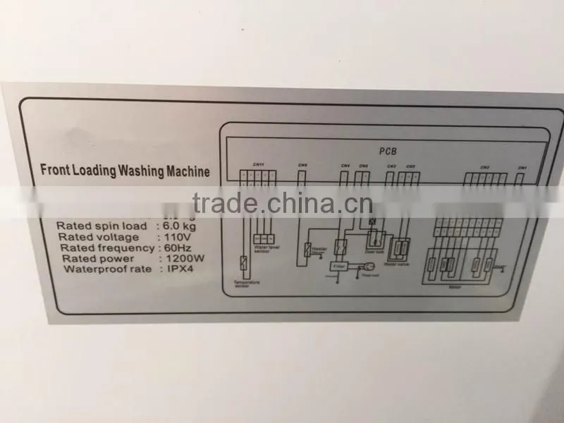 Home use automatic washing machine with CE/ CB certificate