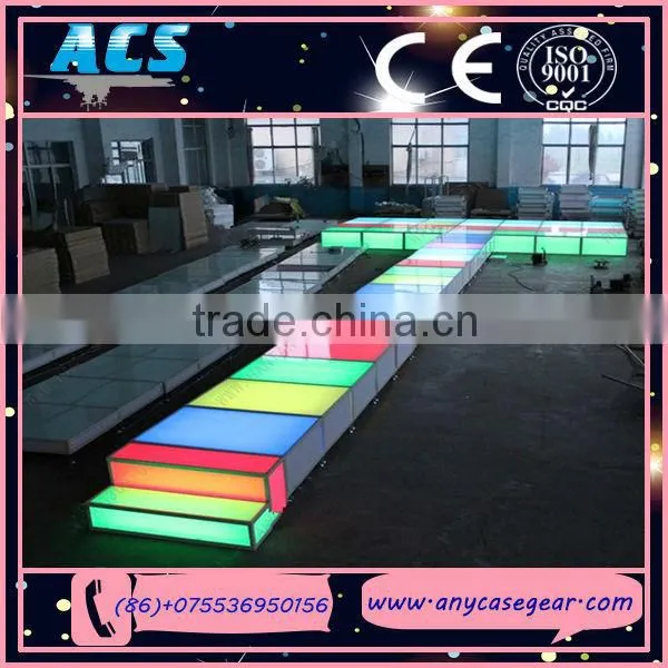 Swimming Pool LED Lights Stage /Glass LED display stage