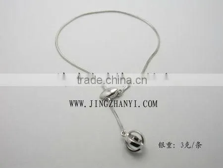 925 Silver Link Bracelet With Gemstone Charm