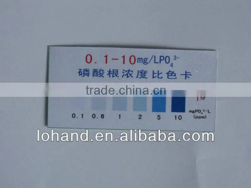 Lohand LH3005 hotsale ADBLUE tester phosphate color comparison test Tube in low price