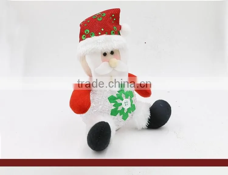 Home Decoration Gifts Toys Indoor New Year Festival Ornament Santa Claus Led Christmas Light