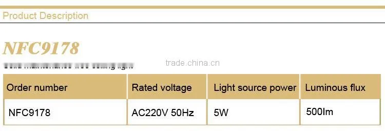 NFC9178 Power Fix Led Lamp