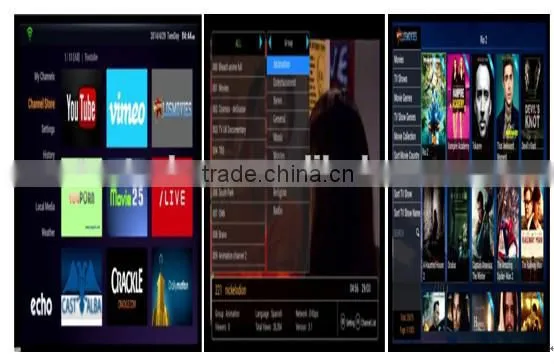 ANDROID IPTV/OTT LIVE TV BOX SUPPORT OTT VOD FUNCTION