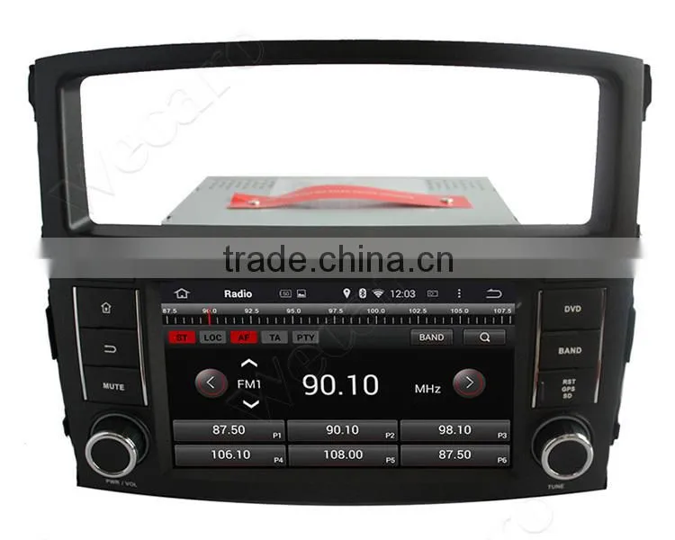 Wecaro WC-MP7057 android 4.4.4 for mitsubishi pajero car dvd gps navigation system V97 V93 2006 - 2011 3G wifi playstore