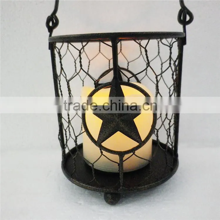 metal candle holder,wall hanging candle holder,garden lantern candle holder