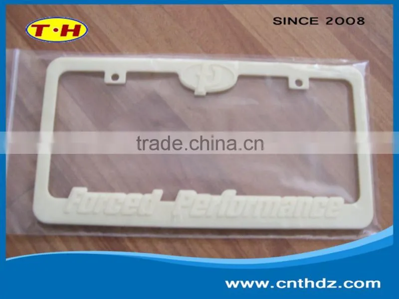 Various plastic parts license plate frame processing price concessions quality assurance