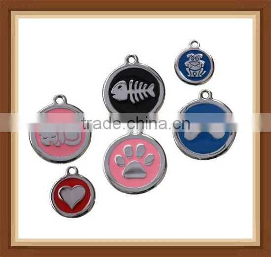 Cat, Bone, Paw, Heart & Fish pendant Dog Tags