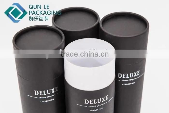 Custom Made Paper Tube Reed Diffuser Packaging Box with Hot Foil Stamping