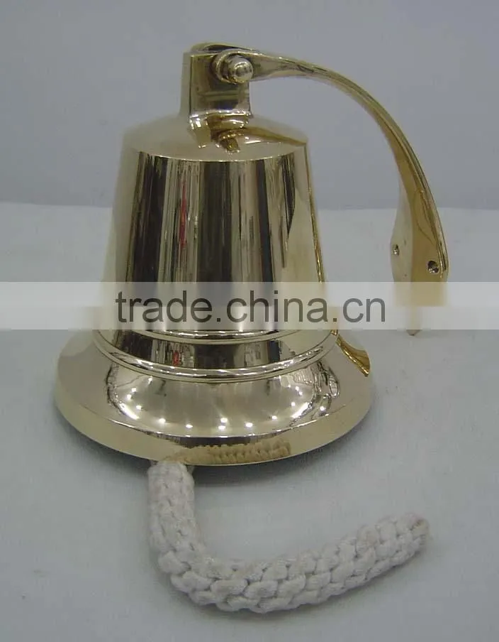 Brass Nautical Bell Wall Hanging