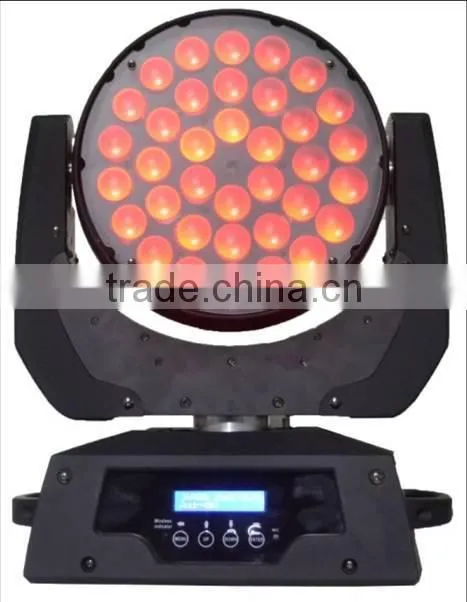 Zoom rgbw 4in1 36x10w led moving head, 36x10 rgbw led wall washer