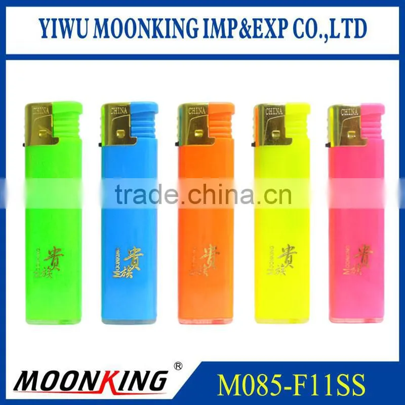 Wholesale cheap price custom logo printed electric gas refill valve windproof cigar lighter