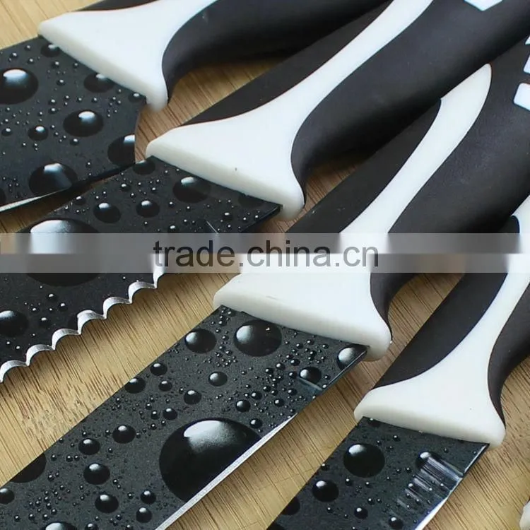 Fashion kitchen knife set