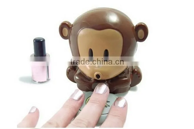 Monkey Dryer Blower Portable Blowing Nails Dryer Fingernail Dryer Nail Salons Stoving Implement