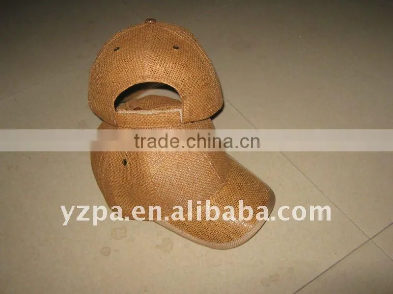 fashionable paperl straw baseball caps