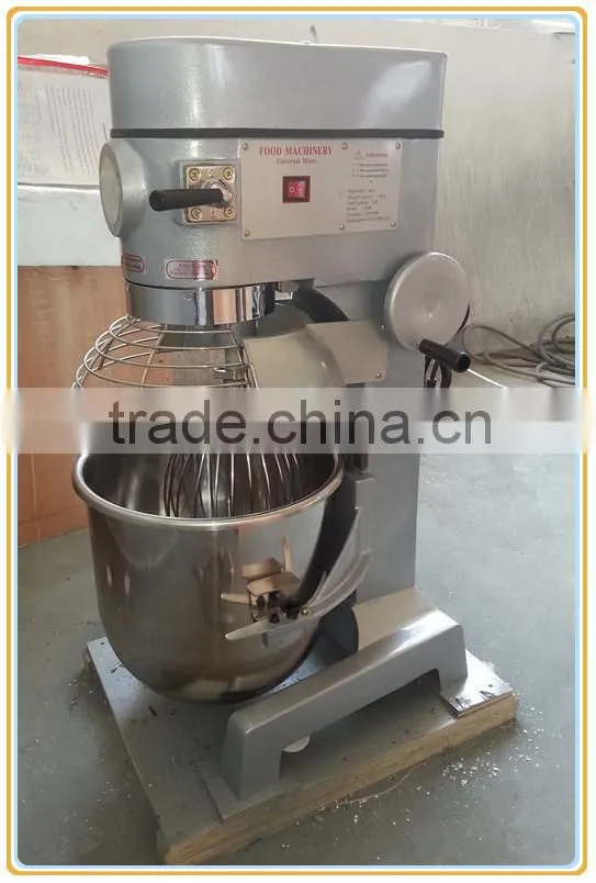CE Approved 30 Liter Planetary Stainless Steel Food Mixer