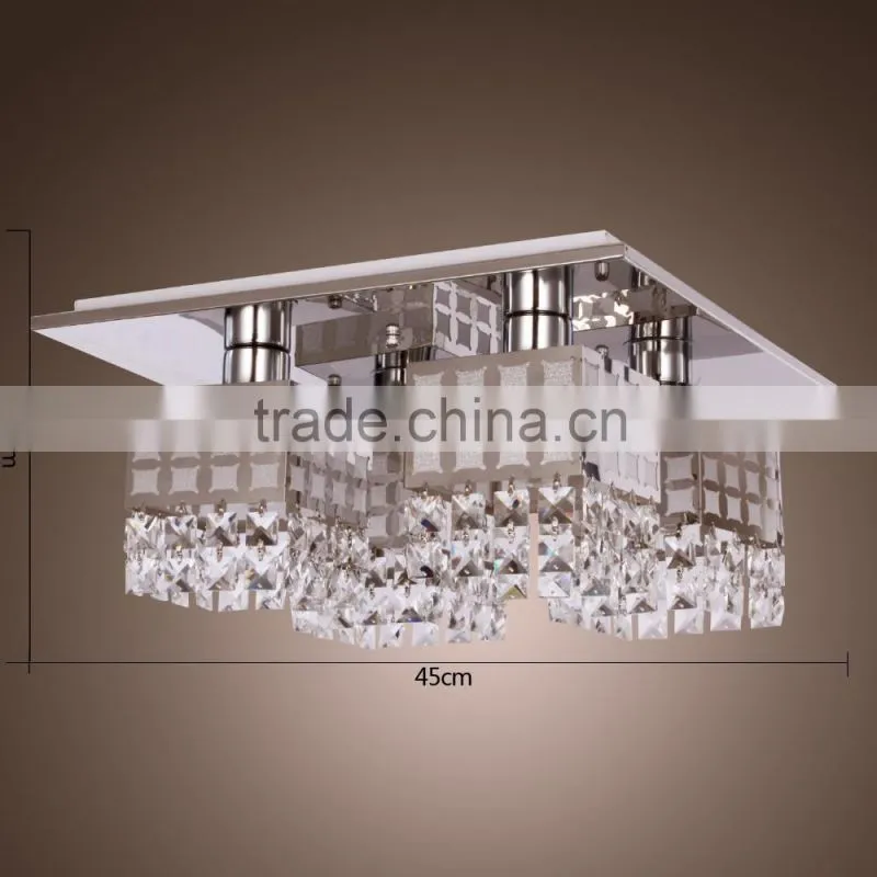 large crystal chandelier