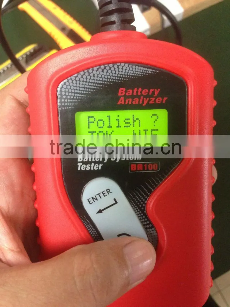 Original QUICKLYNKS 12V car battery tester support 7 Language